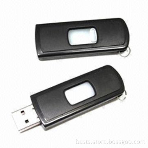 Plastic USB Flash Drives with 10-year Data Retention, Various Colors and Capacities are Available